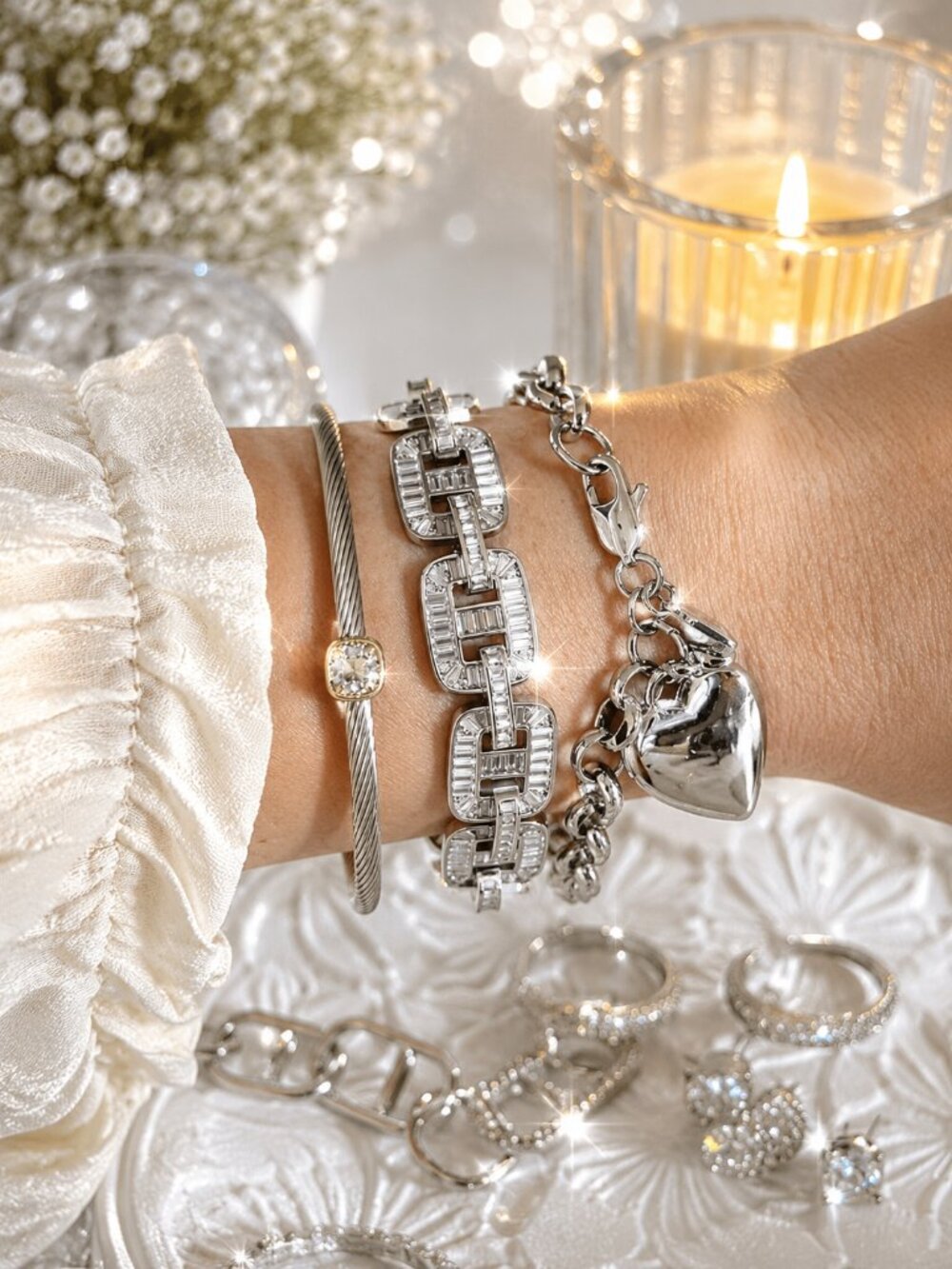 Park Lane Majorca Baguette Link Bracelet - Picture 4 of 4